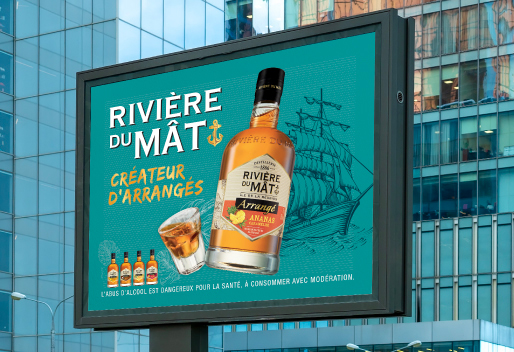 BLAZON / Crossdesign crée la copy pub de la marque Rivière du Mât