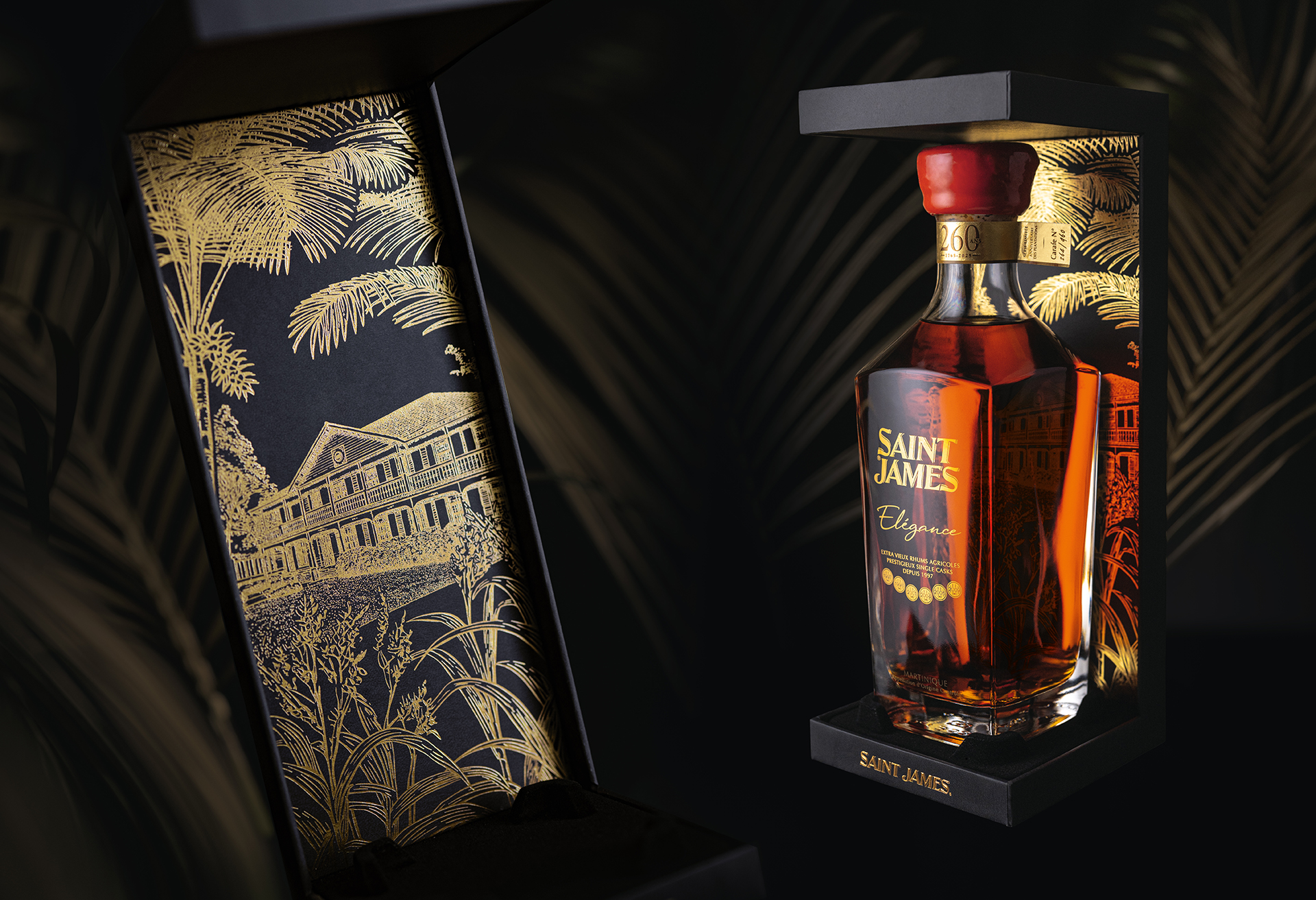 blazon design slide portfolio SAINT JAMES 260 ANS