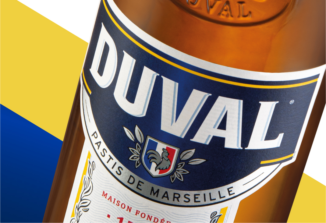 blazon design slide portfolio DUVAL - PASTIS DE MARSEILLE