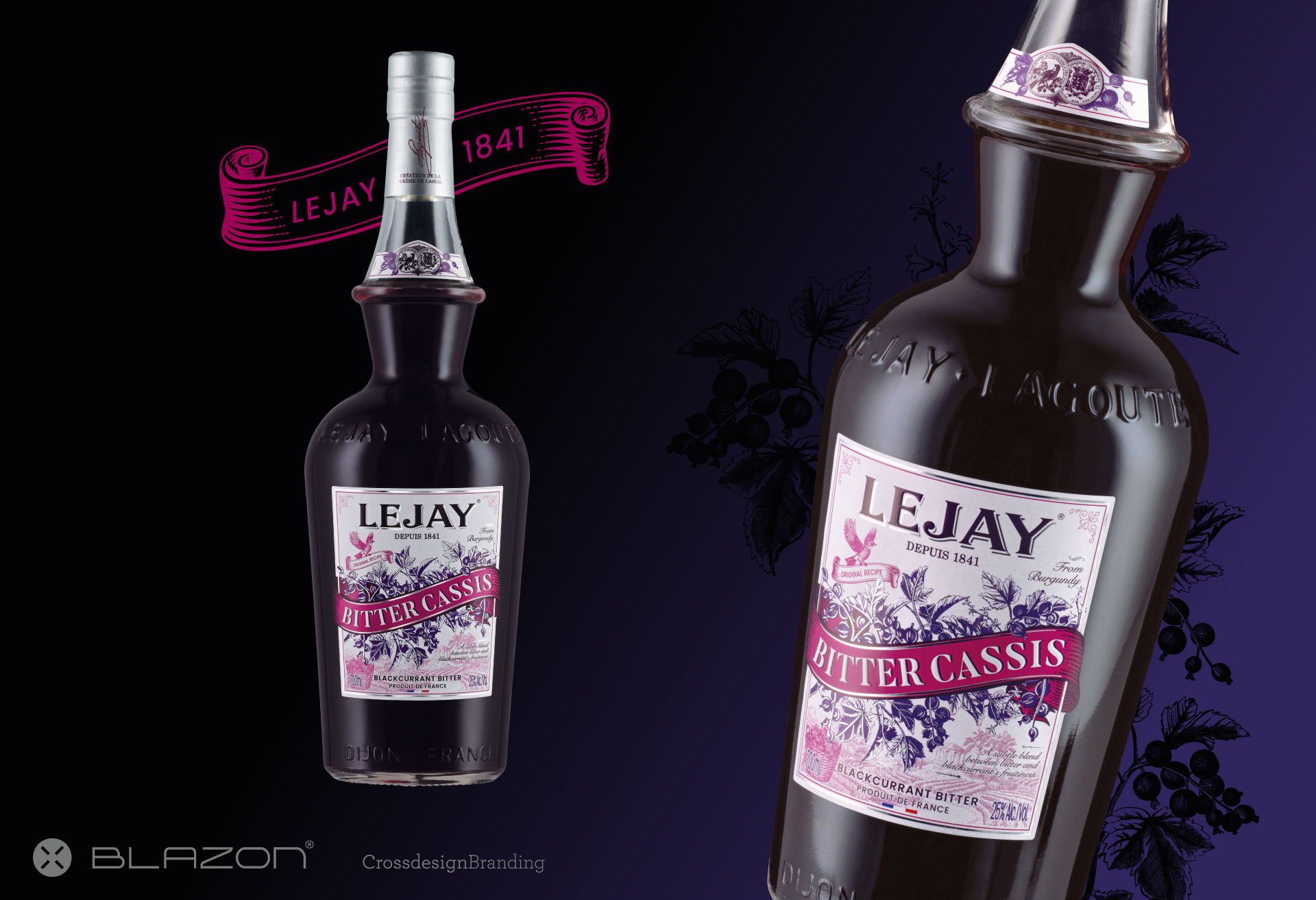 blazon design slide portfolio LEJAY BITTER CASSIS
