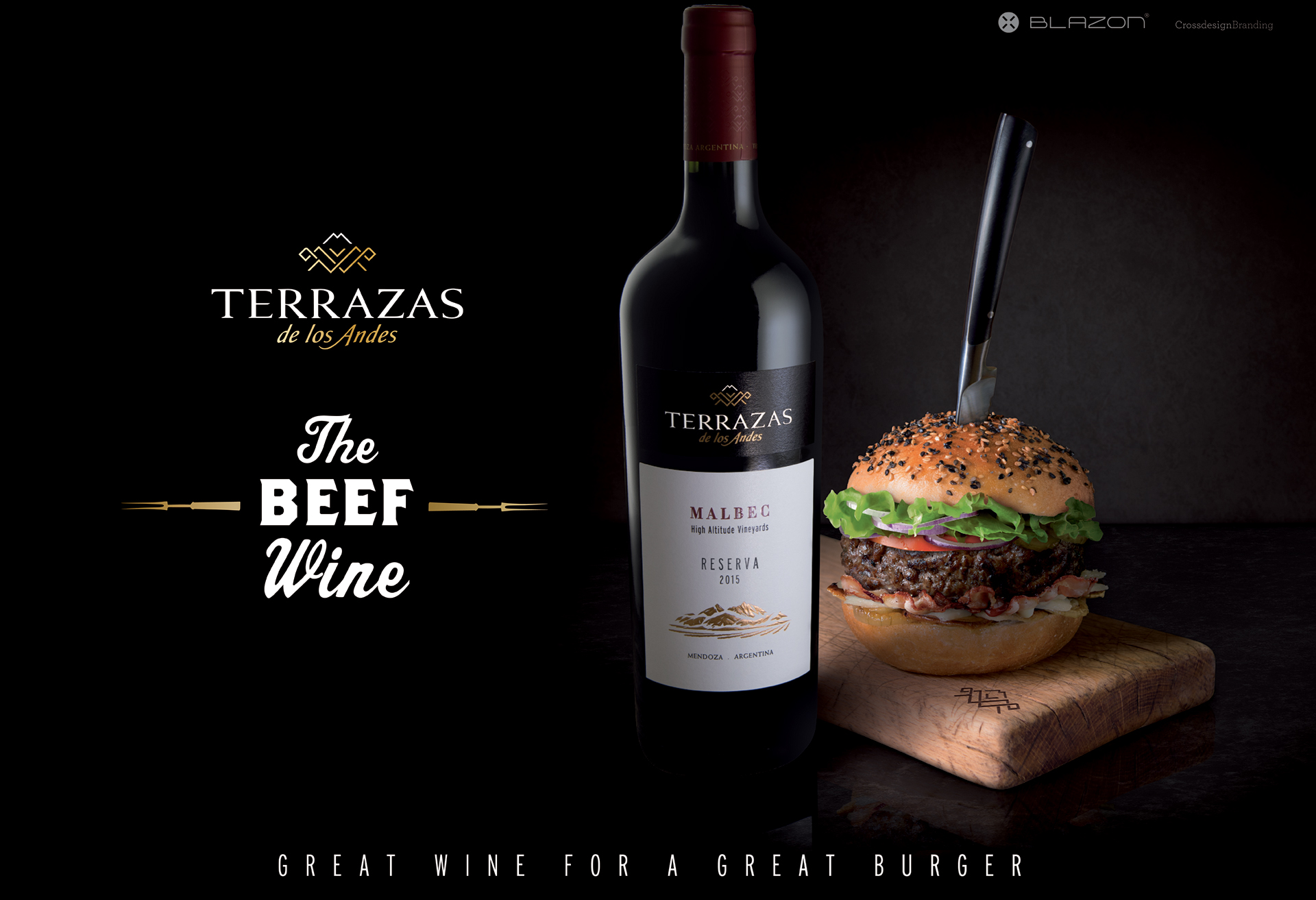 blazon design slide portfolio THE BEEF WINE